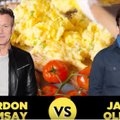 Roppsuu Gordon Ramsay Vs. toidumisjonär Jamie Oliver | Kumb suudab valmistada parema munapudru?