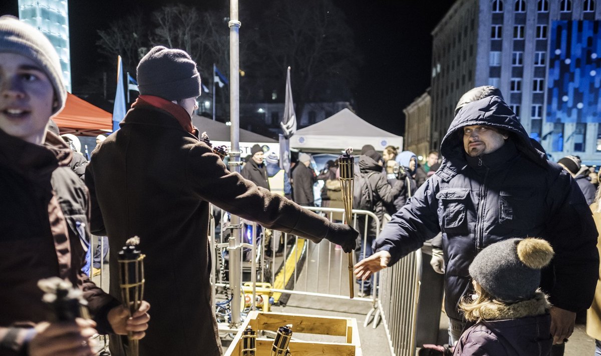 EKRE Tõrvikurongkäik 24.02.2019