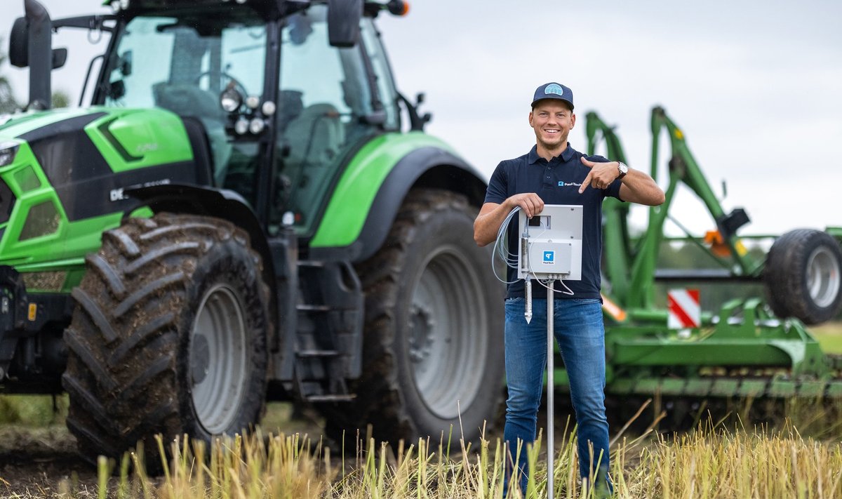 Mikk Plakk usub, et Paul-Techi põllumulla jälgimise lahendus jõuab farmerite seas peagi massidesse, sest aitab põllule viidavate väetiste ja taimekaitsevahendite koguseid optimaalseks muuta.