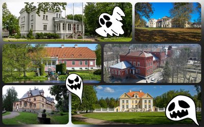 Kui legende uskuda, siis kummitab kõikides Eestimaa mõisates.