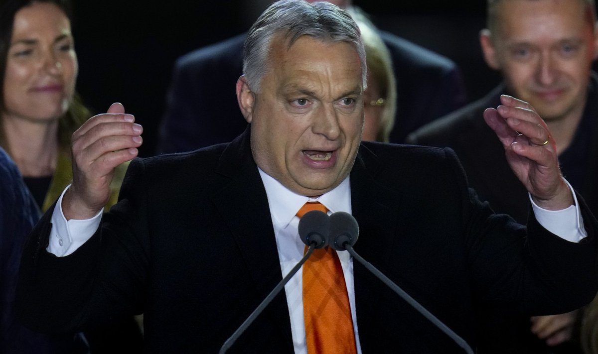 VALGE RASSI KAITSJA: Viktor Orbáni sõnul põgenevad valged kristlased järgmistel aastakümnetel Suur-Ungarisse, et pääseda moslemite pealetungi eest.