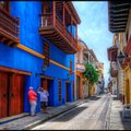 Cartagena, Colombia: tee heina, kui päike paistab