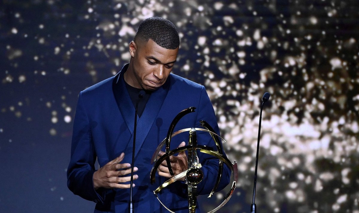 Kylian Mbappe valiti kolmandat korda Prantsusmaa kõrgliiga parimaks