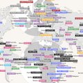 Составлена карта мира с указанием, в чем каждая страна лучше других