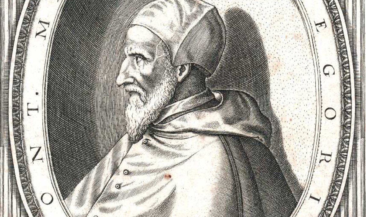 Uue kalendri kasutuselevõtja paavst Gregorius XIII (1502 - 1585). Fragment Esaias van Hulseni gravüürist.