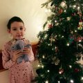 FOTO: Väike vapper Annabel, kelle abipalve meile kõigile hinge läks, saadab jõulutervitused Tallinna Lastehaiglast