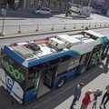 ФОТО: В Таллинне тестируют модные электроавтобусы