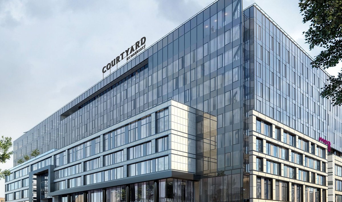 Courtyardi kaubamärgi hotell on USA hiiglase üks vanimaid. See tähendab nelja tärni ja konverentsihotelli.