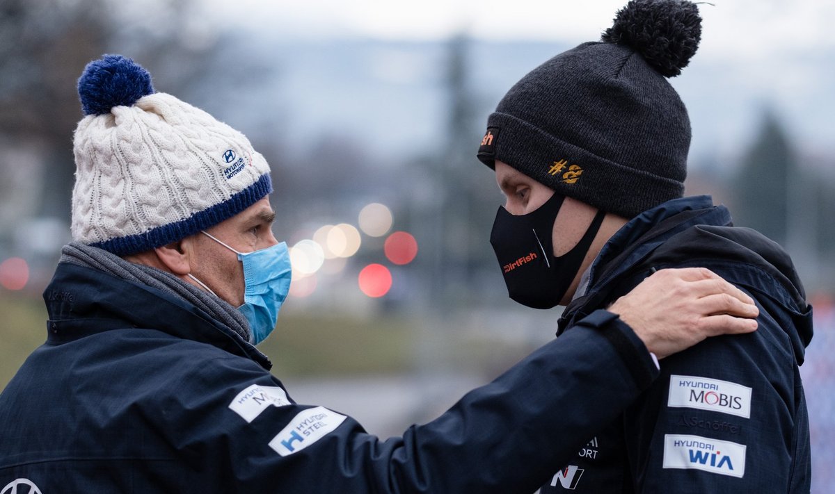 Andrea Adamo ja Ott Tänak