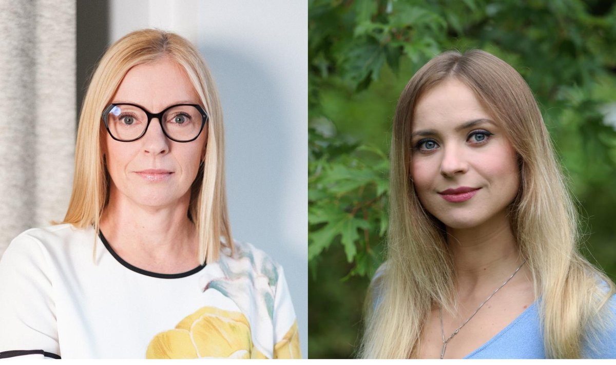 Справа - центра директор Института развития здоровья (TAI) Анника Веймер, слева - психолог центра Peaasi Татьяна Ларина.