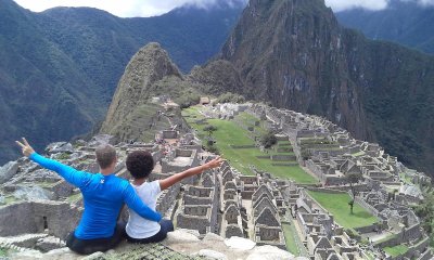 Tauno Koovit abikaasaga Peruus Machu Picchut vallutamas (november 2014)