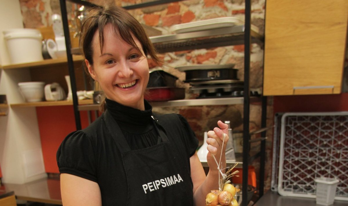 Särav Triinu Akkermann on pühendunud Peipsimaa toidu tutvustamisele.