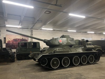 Нарвский танк в музее военной истории