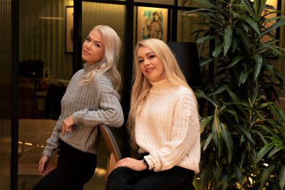 Heinike Luht (vasakul) ja Kristiina Puusepp (paremal)