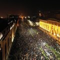 Tbilisis toimus suur meeleavaldus Ukraina toetuseks. President Zelenskõi: tänud uskumatutele Georgia inimestele