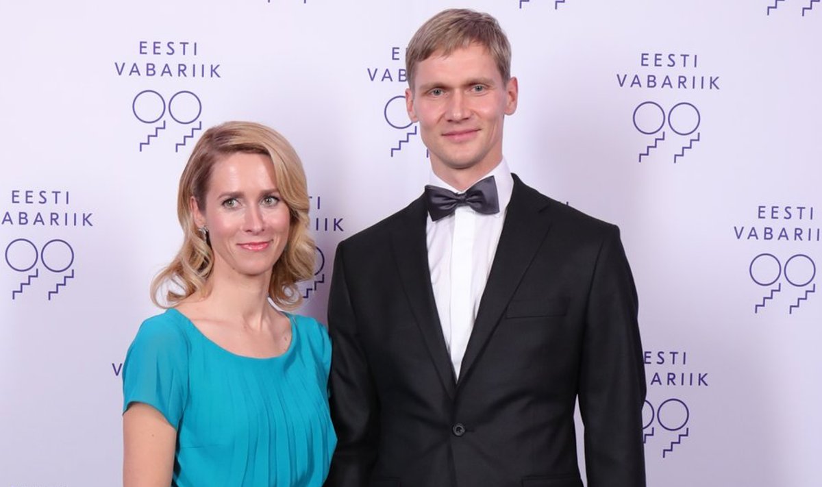 Kaja Kallas ja Arvo Hallik aastal 2017