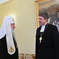 ФОТО И ВИДЕО: Патриарх Кирилл встретился с Архиепископом Евангелическо-Лютеранской церкви Эстонии