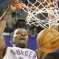 VIDEO: NBA liidrid jätkasid võidukalt, Durantilt 41 punkti!