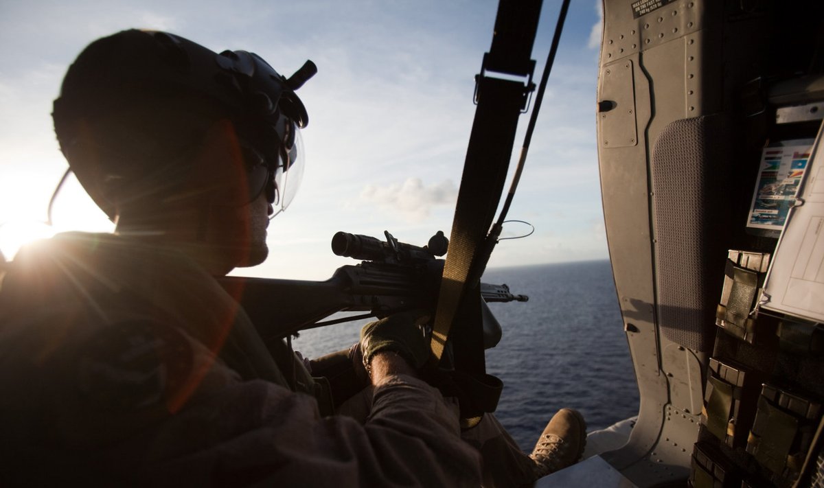 Rootsi mereväe "piraadikütid" 2010. aastal Somaalia rannikul