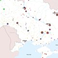 KAART | Vene löögid on purustanud kolmandiku Ukraina elektrijaamadest. Suurem osa neist asub riigi idaosas