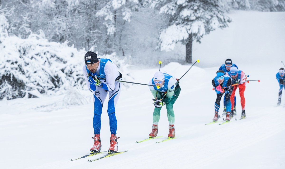 Andrus Veerpalu Tartu maratonil.