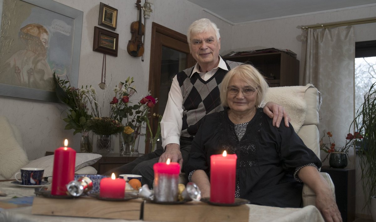 Reet ja Märt Hunti on 55 aastat koos hoidnud ühine töö ning teineteisest hoolimine.