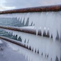 ФОТО: Ветер и холод принесли в Эстонию причудливые пейзажи