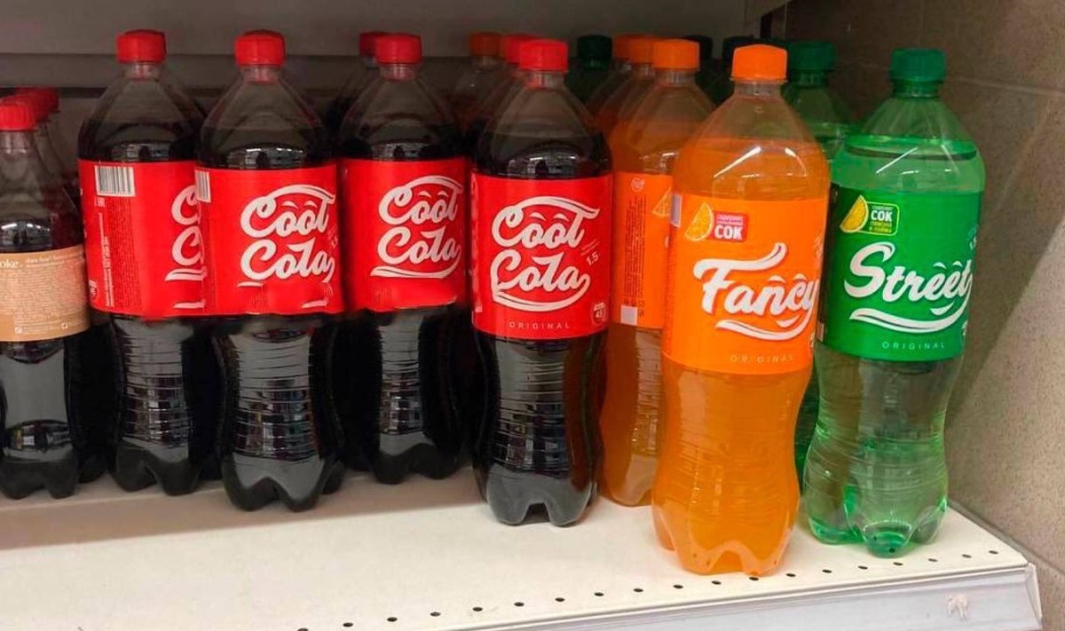 Kui senised Coca-Cola varud lõppevad, võivad pildil olevatest limonaadidest saada venelaste uued lemmikjoogid. 