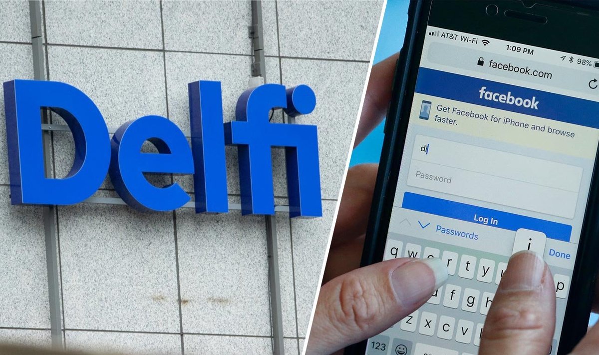 Delfi. Facebook