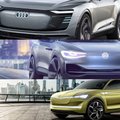 Nagu kolm tilka vett: Volkswageni grupp esitles Shanghai autonäitusel kolme e-ideeautot