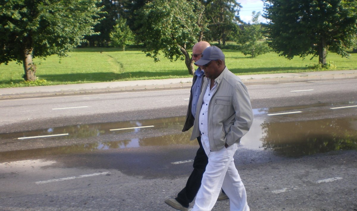 Margus Kappel ja Dave Benton