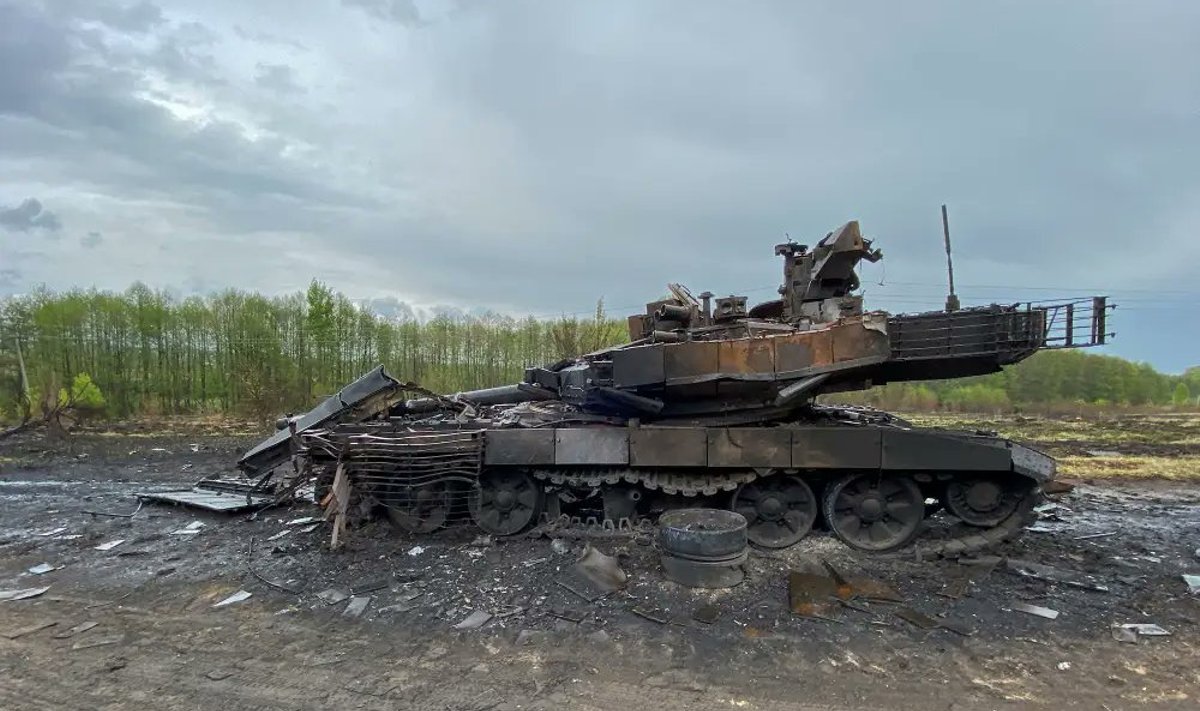 Hävitatud Vene tank