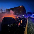 FOTOD | Harku vallas süttisid öösel põlema kolm sõiduautot