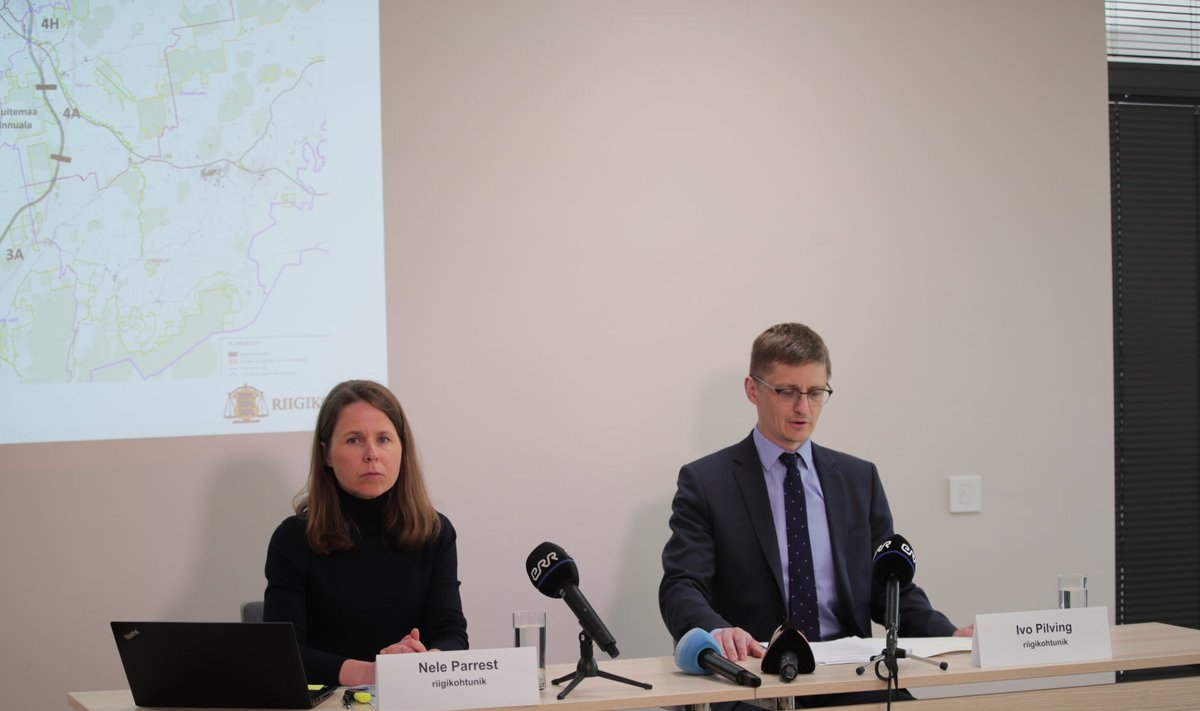 Riigikohtunikud Ivo Pilving ja Nele Parrest