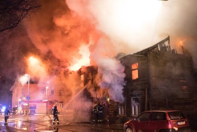 Pallasti tänava tulekahju