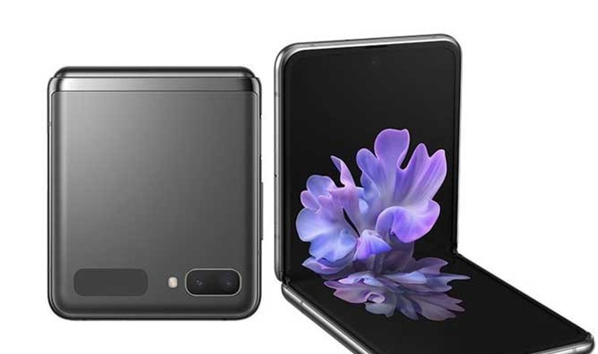 Galaxy Z Flip 5G, Samsungi seni uusimaid kokkupandavaid telefone (tootja foto)
