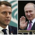 Versailles’s Putinit võõrustav Macron lubas karmi juttu rääkida