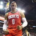 VIDEO | Westbrook pani kokku ajalukku läinud kolmkduubli, MVP Antetokounmpo taas vigadega hädas