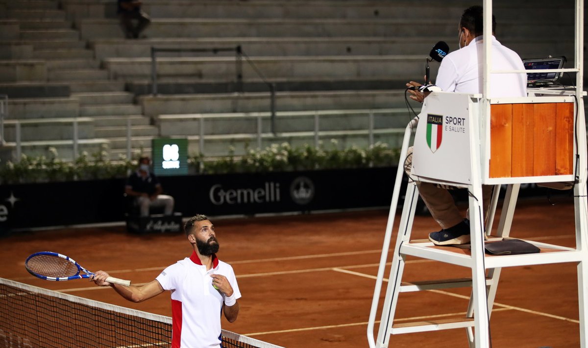 Tennisemaailma uus "pahapoiss" Benoit Paire.