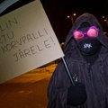 DELFI VIDEO: Vaata, mida nõudsid protestimiitingul Tartu fännid
