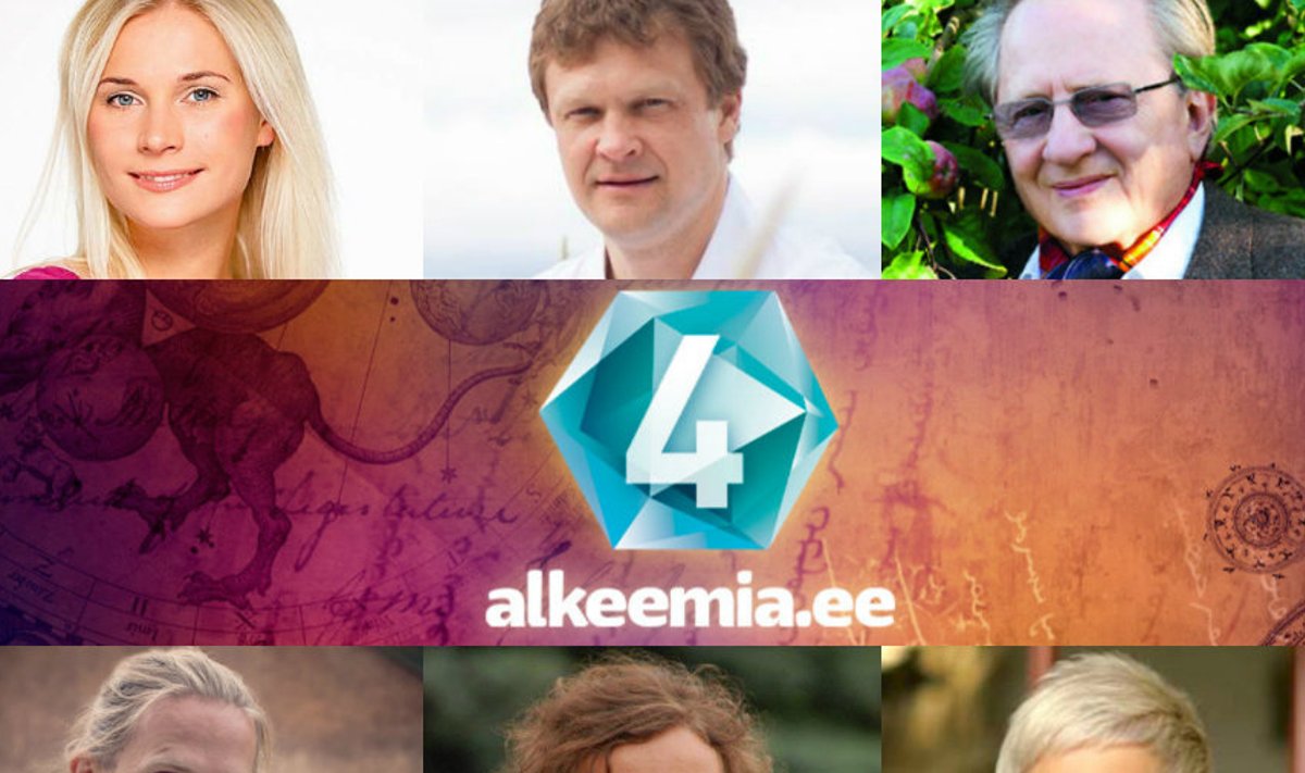 Alkeemia neljandal sünnipäeval esinevad Helena Väljaste, Evelin Ilves, Rene Bürkland, Adik Levin, Erki Kaikkonen, Silver Sepp