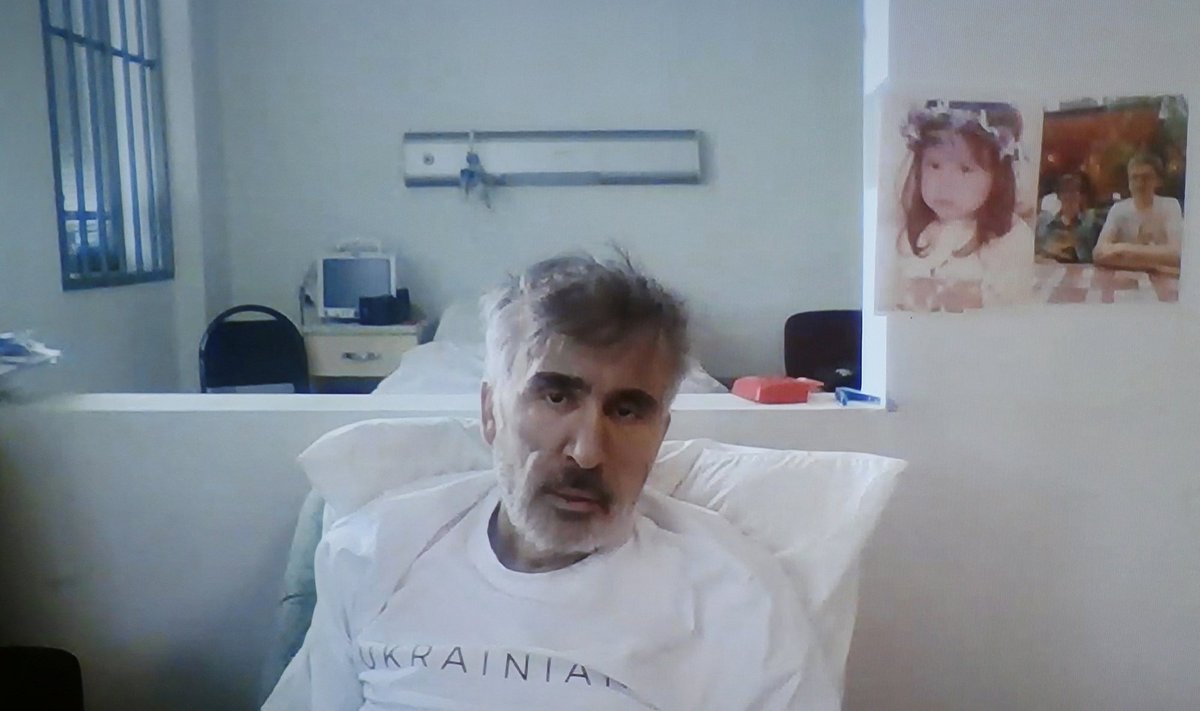 Saakašvili on vanglas kaotanud umbes 40% senisest kaalust.