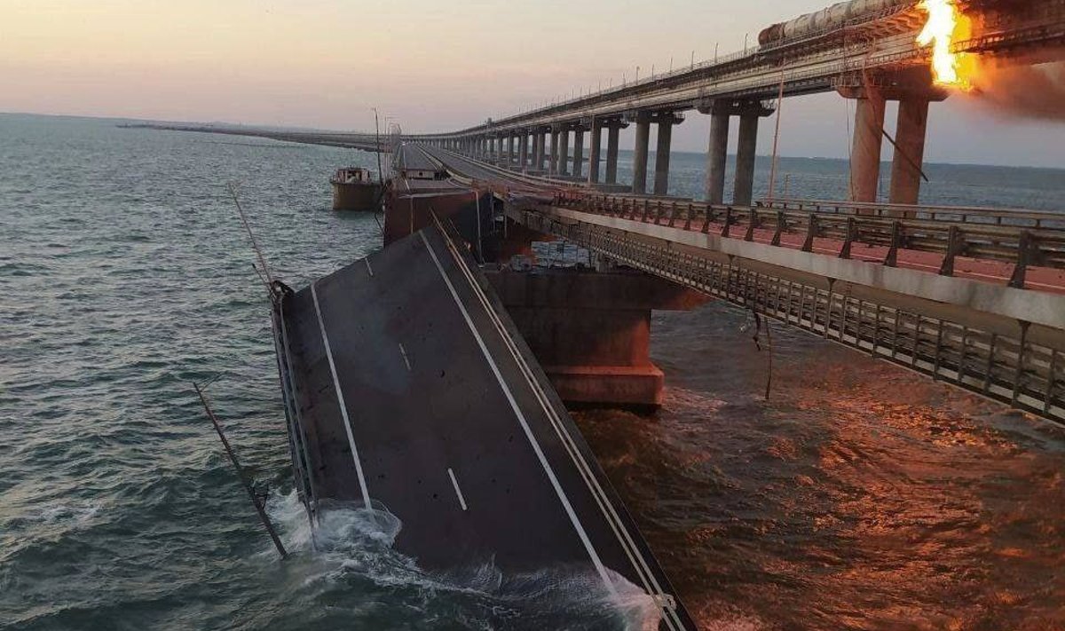 Krimmi sild peale plahvatust