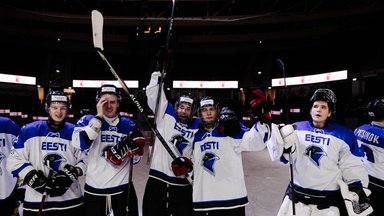 Eesti U20 jäähokikoondis võitleb esimesse divisjoni püsimajäämise eest
