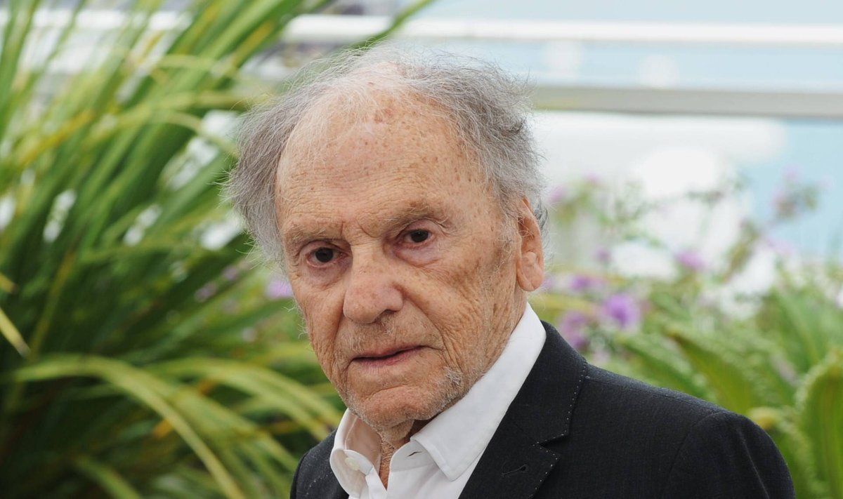 70th Festival de Cannes, France. Photocall at the Film - Festival with Jean-Louis Trintignant.
