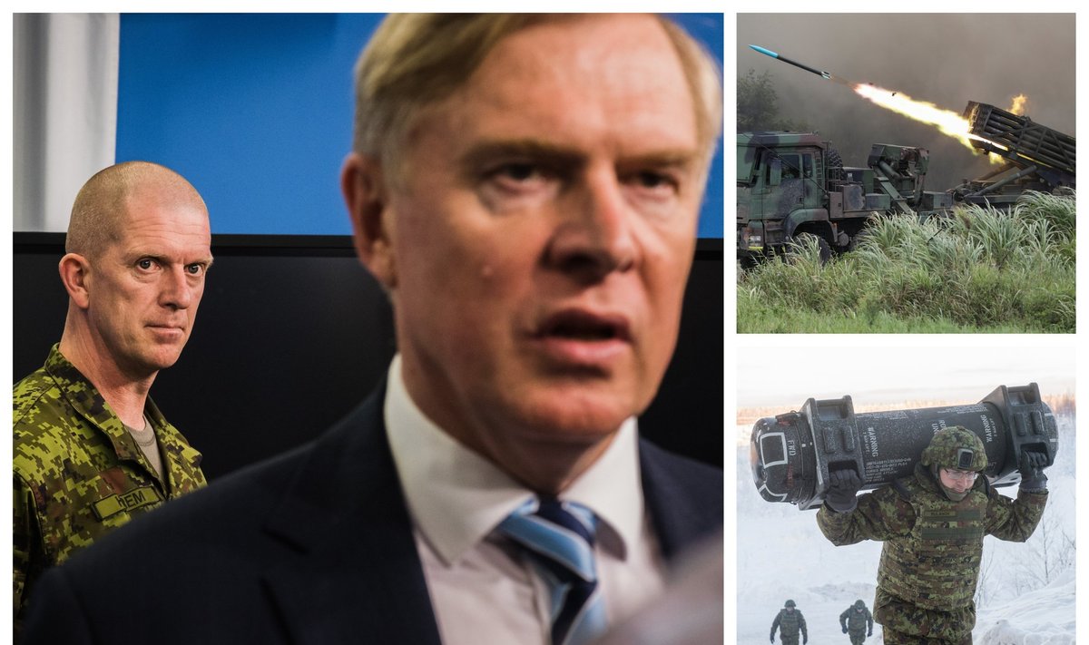 Kalle Laanet ja Martin Herem tutvustasid kaitseinvesteeringuid