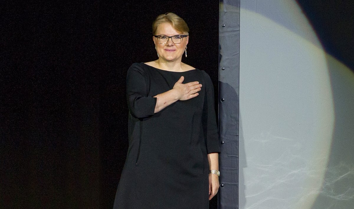 TÄHELEPANU KESKPUNKTIS: Ülle Pohjanheimo Tallinn Fashion Weekil 2013. „Raha pole mu motivaator kunagi olnud,“ rääkis ta mullu ajakirjas Director.