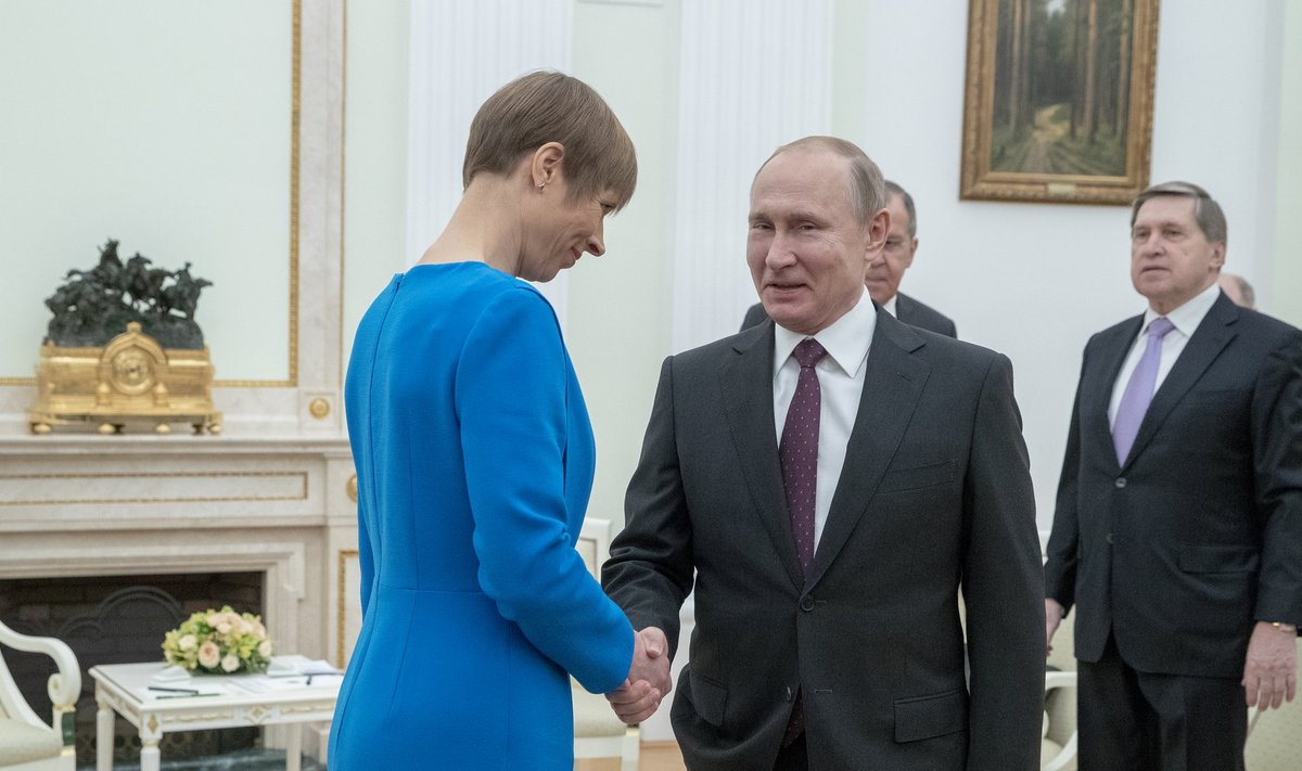 Kersti Kaljulaidi kohtumine Vladimir Putiniga
