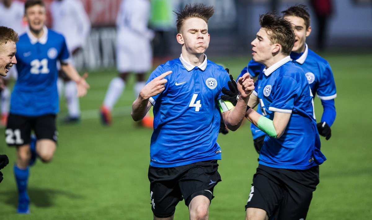Eesti võiduvärava Prantsusmaa vastu lõi meeskonna kapten Sander Alex Liit