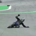 JULM VIDEO | MotoGP täht pidi 220 km/h kihutanud mootorratta pealt maha hüppama, kuna pidurid lakkasid töötamast